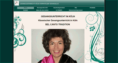 Desktop Screenshot of gesangelus.net